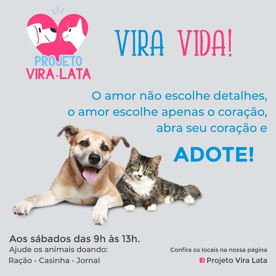 Feira e evento de adoção de cachorros e gatos - VIRA VIDA: Encontre seu Melhor Amigo em Jacareí! em São Paulo - Jacareí