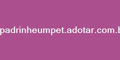 ApadrinheUmPet | ONG/Protetor de adoção e doação de cachorros e gatos