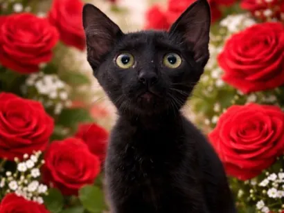 Gato SRD-ViraLata Pequeno 2-a-6-meses