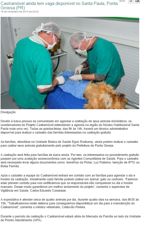 Eventos de adoção de cachorros e gatos - Feira de Adoção de Animais em Ponta Grossa: Encontre seu Novo Amigo! em PR - Ponta Grossa