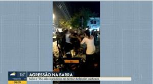 Mãe e filha são espancadas ao tentar defender cachorro na Barra da Tijuca