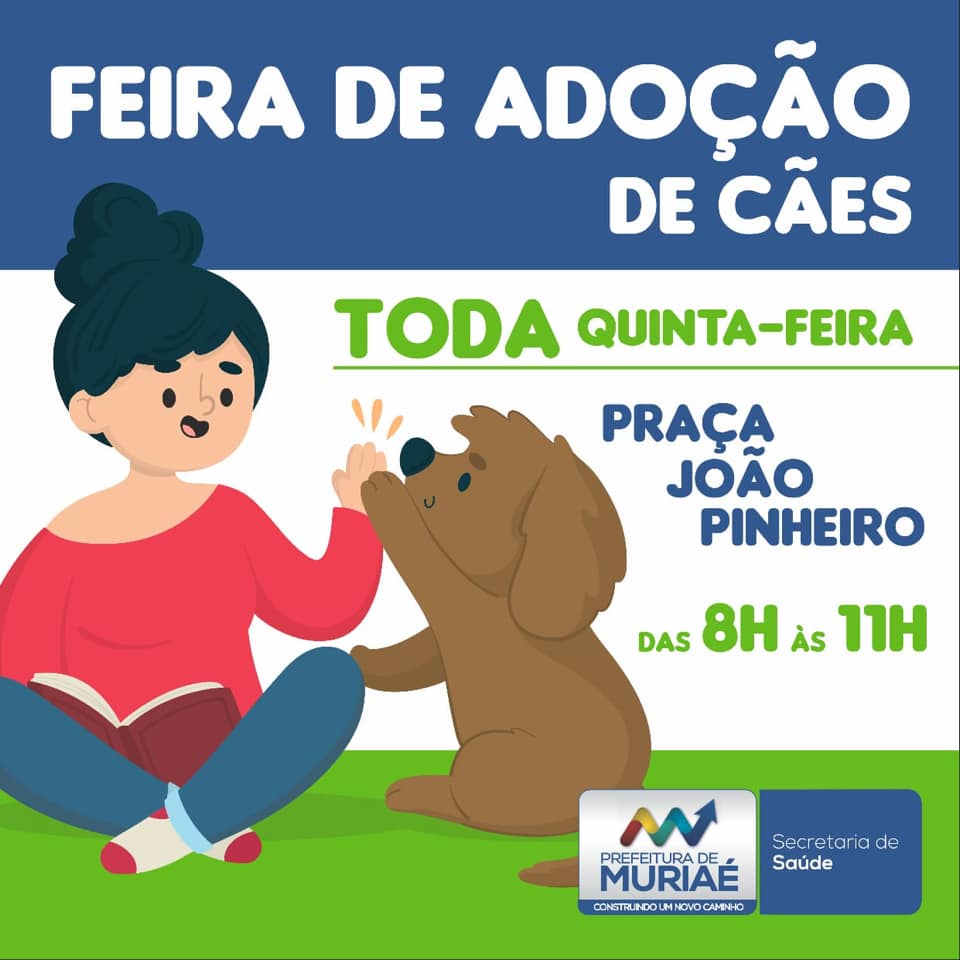 Feira e evento de adoção de cachorros e gatos - Feira de Adoção de Cães em Muriaé: Encontre seu Novo Amigo! em Minas Gerais - Muriaé