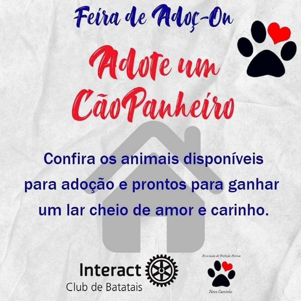 Feira e evento de adoção de cachorros e gatos em Batatais - São Paulo