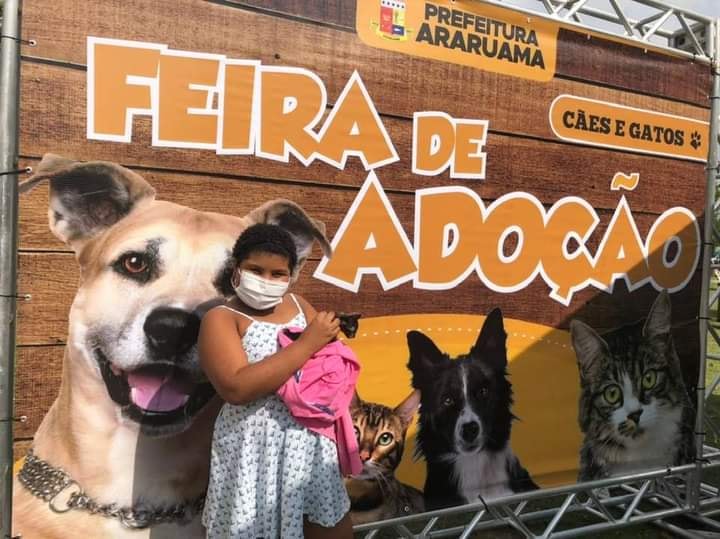 Feira e evento de adoção de cachorros e gatos em Araruama - Rio de Janeiro
