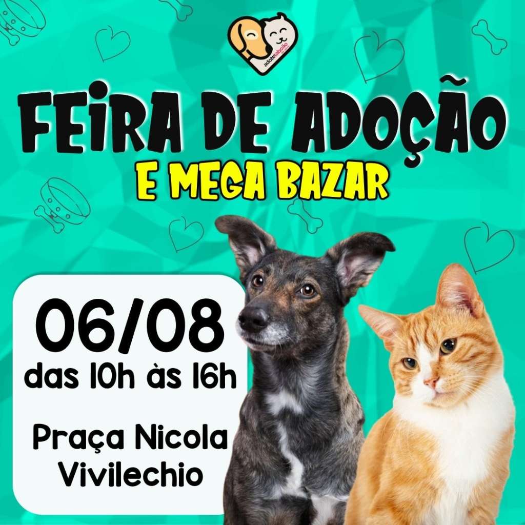 Feira e evento de adoção de cachorros e gatos -  em São Paulo - Taboão da Serra