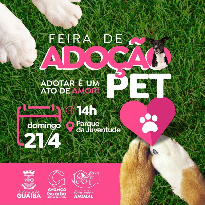 Feira e evento de adoção de cachorros e gatos - Feira de Adoção de Pets em Guaíba: Encontre seu Novo Amigo! em Rio Grande do Sul - Guaíba