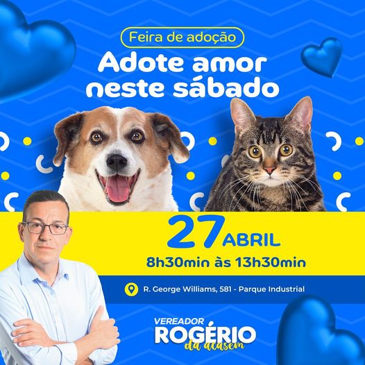 Feira e evento de adoção de cachorros e gatos -  em São Paulo - São José dos Campos