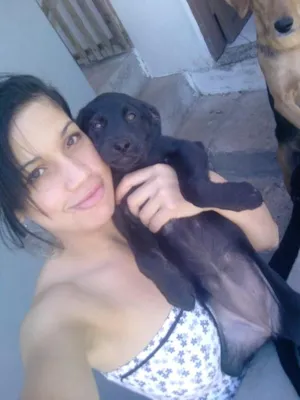 Cachorro raça SRD idade 2 a 6 meses nome Doação Yuli