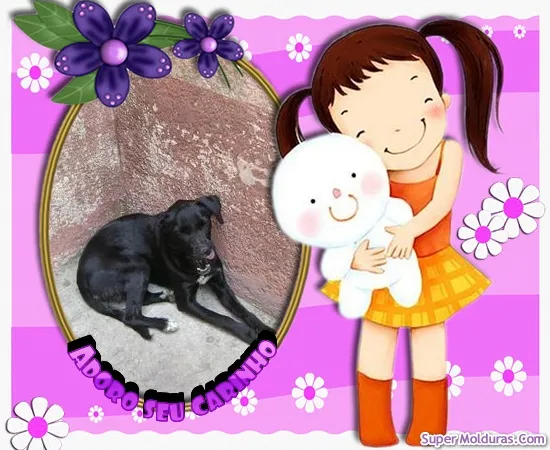 Cachorro ra a SRD idade 2 anos nome PRETINHA