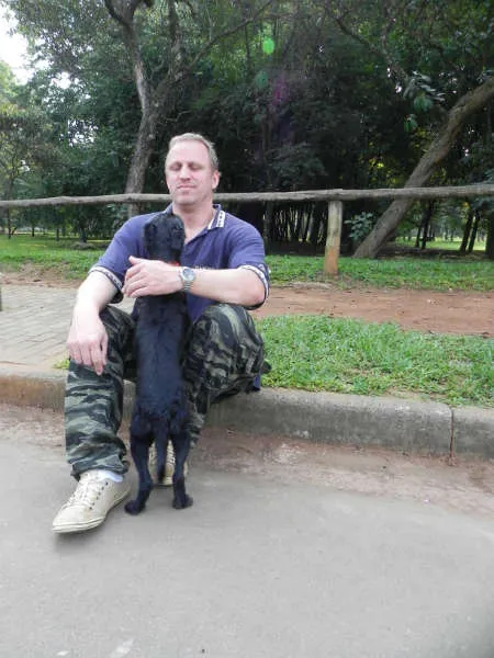 Cachorro ra a vira lata idade 2 anos nome Belinha