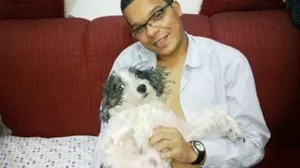 Cachorro raça Puddle / Cocker idade 6 ou mais anos nome Maylow