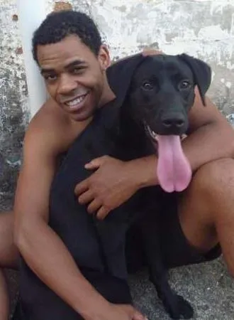 Cachorro ra a Labrador idade 3 anos nome Thor
