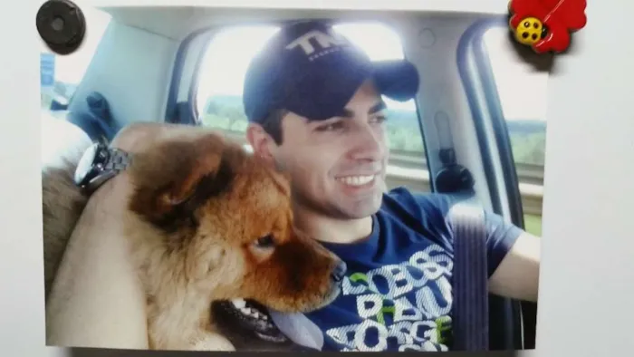 Cachorro ra a Chow Chow puro idade 3 anos nome Ayron