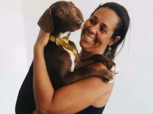 Cachorro raça SRD idade 1 ano nome Frida