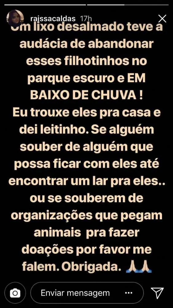 Cachorro ra a Indefinido idade 2 a 6 meses nome Filhotes