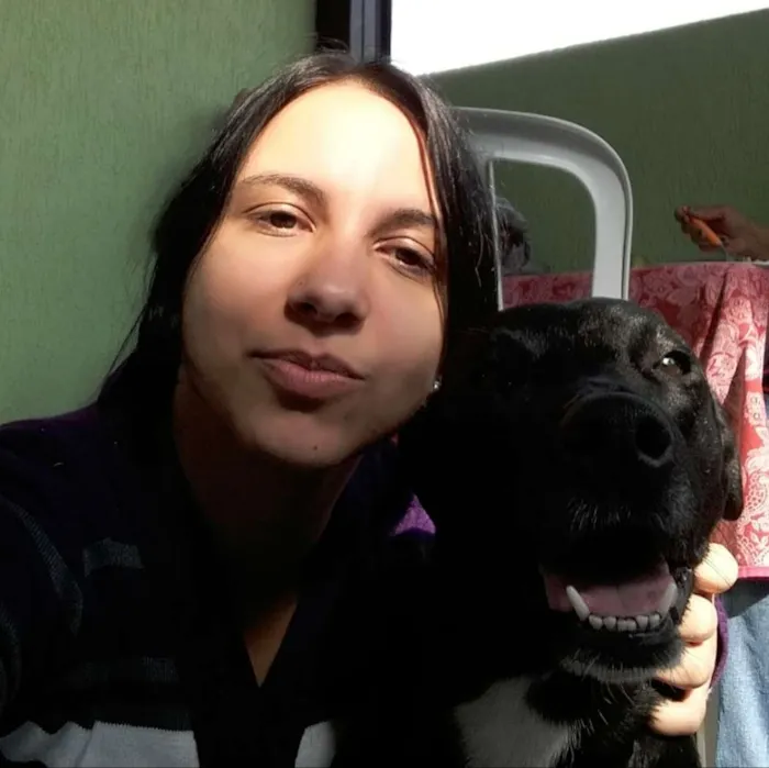 Cachorro ra a Pitbull idade 4 anos nome Neguinha