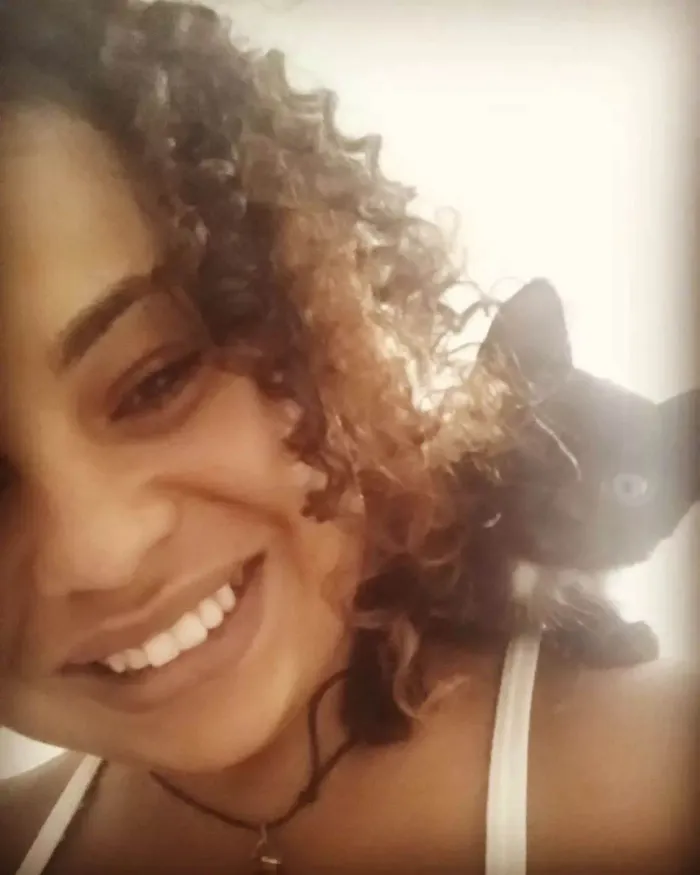 Gato raça SRD-ViraLata idade 1 ano nome Jabuticaba