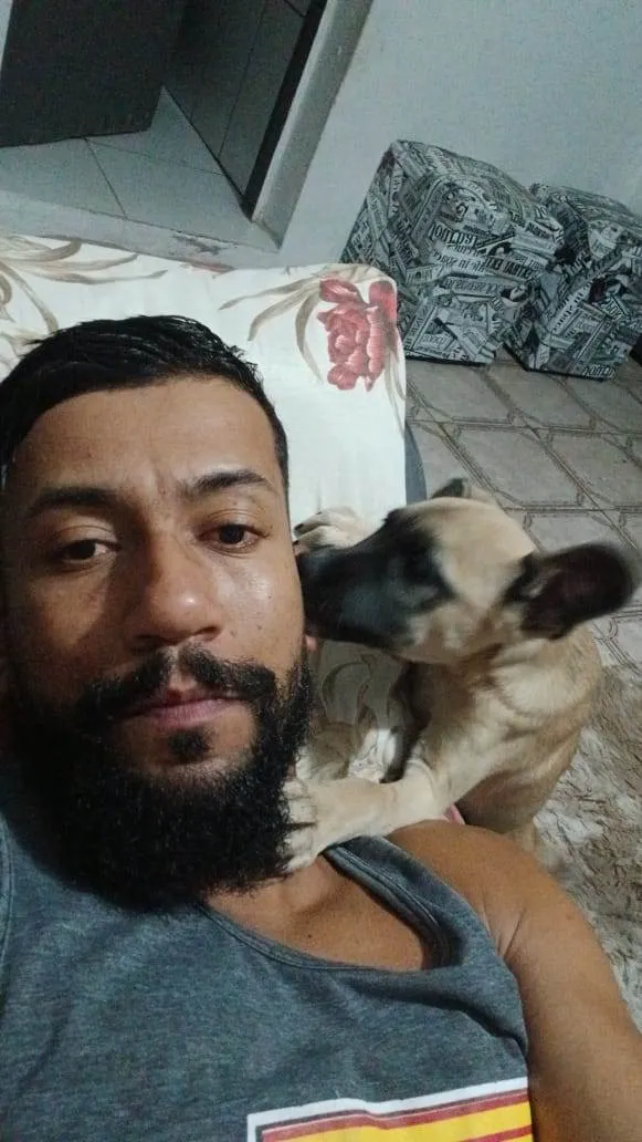 Cachorro ra a SRD-ViraLata idade 2 a 6 meses nome Bily