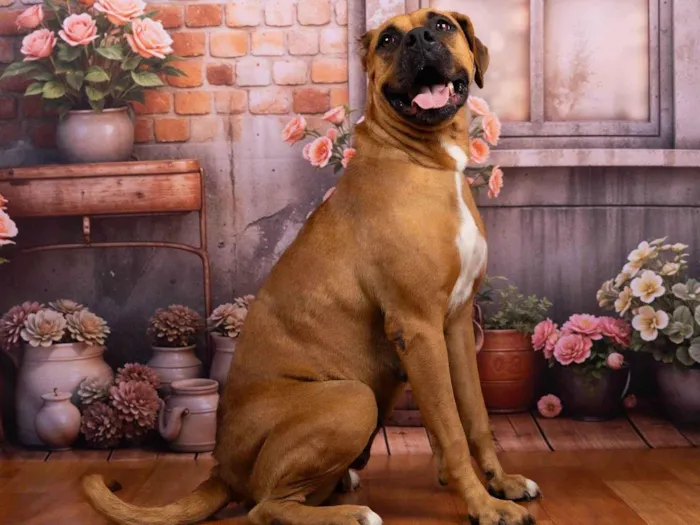 Cachorro ra a SRD-ViraLata idade 4 anos nome Meredith 