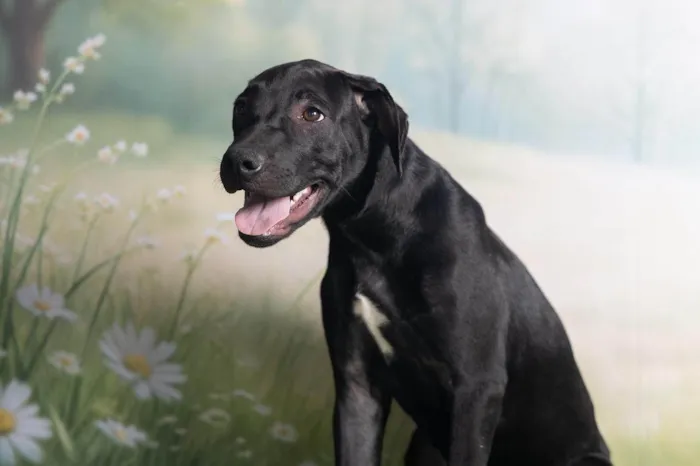 Cachorro ra a SRD-ViraLata idade 2 a 6 meses nome Bento 