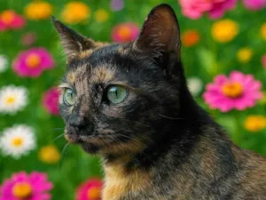 Gato raça SRD-ViraLata idade 7 a 11 meses nome Corina