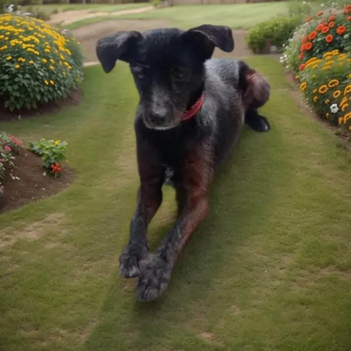Cachorro ra a SRD-ViraLata idade 2 anos nome Billi