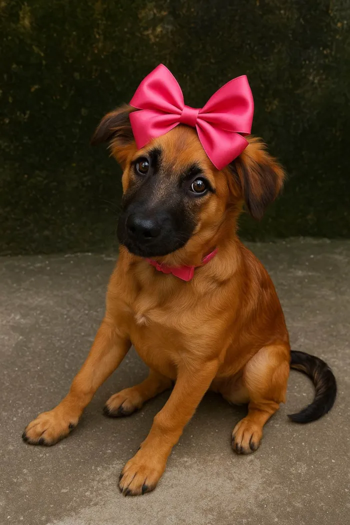 Cachorro ra a Pastor Alemão idade 2 a 6 meses nome Amora 