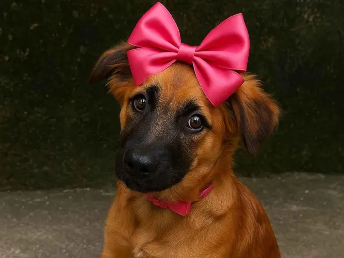 Cachorro ra a Pastor Alemão idade 2 a 6 meses nome Amora 