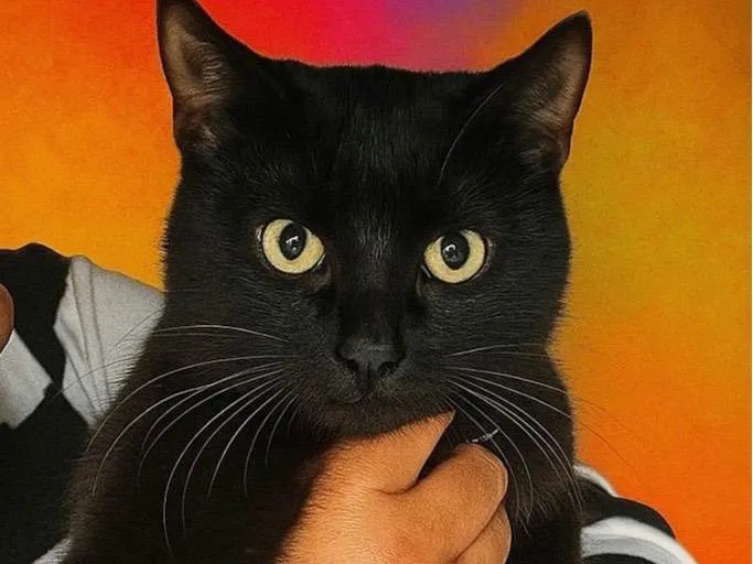 Gato ra a SRD-ViraLata idade 2 a 6 meses nome Davi