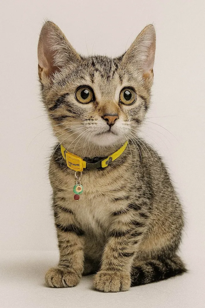 Gato ra a SRD-ViraLata idade Abaixo de 2 meses nome Vitor