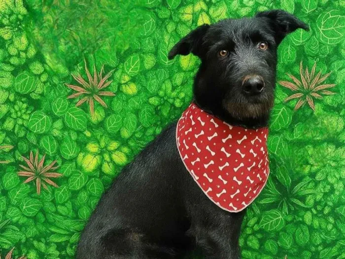 Cachorro ra a SRD-ViraLata idade 2 anos nome Scooby