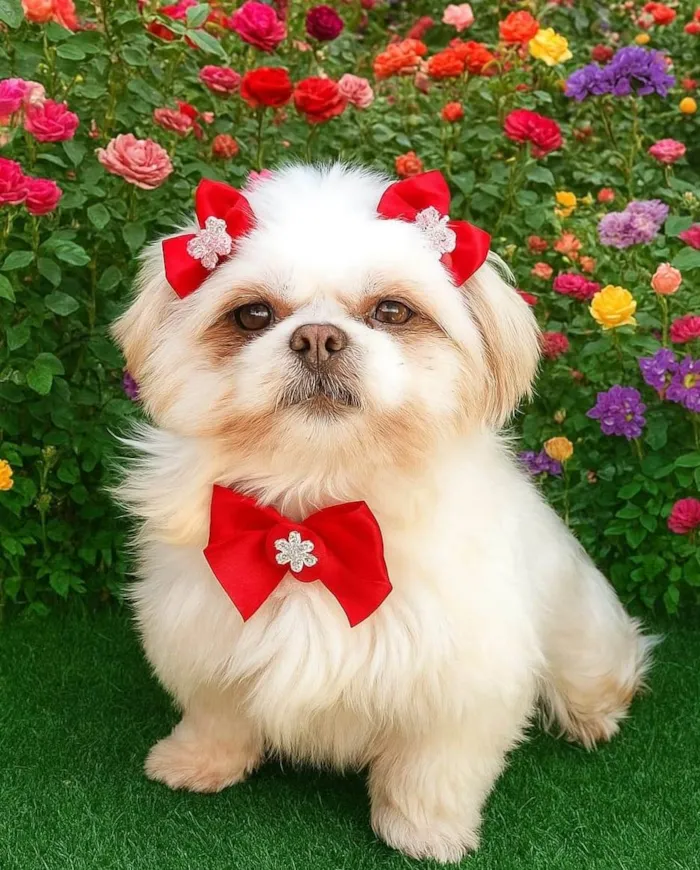 Cachorro ra a Shitzu idade 5 anos nome Marry