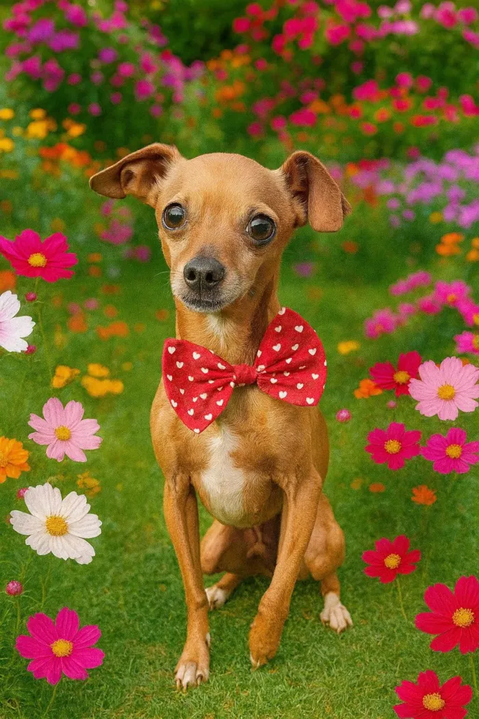 Cachorro ra a Pinscher idade 6 ou mais anos nome Pingo