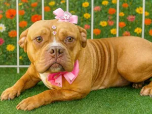 Cachorro raça Bulldog idade 5 anos nome Kira