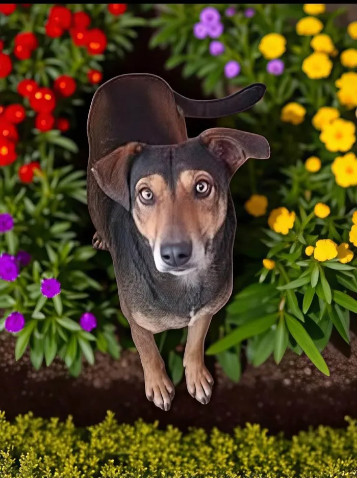 Cachorro ra a SRD-ViraLata idade 2 anos nome Isadora