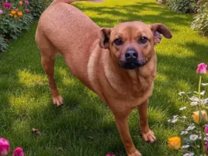 Cachorro raça SRD-ViraLata idade 4 anos nome Carmem