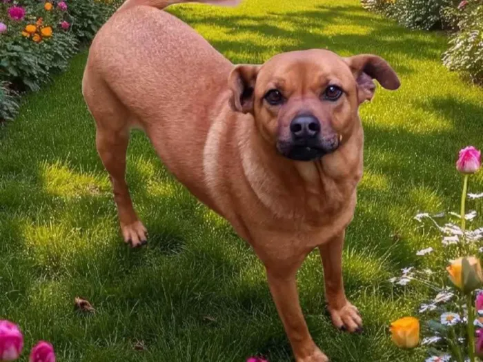 Cachorro ra a SRD-ViraLata idade 4 anos nome Carmem