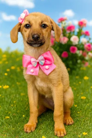 Cachorro raça SRD-ViraLata idade 2 a 6 meses nome Lua