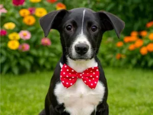 Cachorro raça SRD-ViraLata idade 2 a 6 meses nome Trovão 