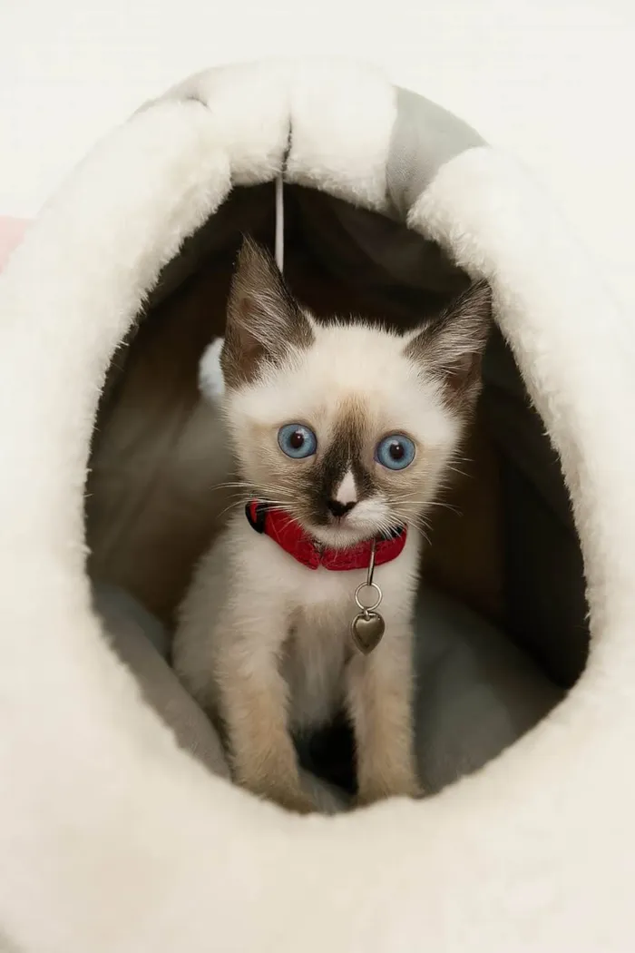 Gato ra a SRD-ViraLata idade Abaixo de 2 meses nome Mia