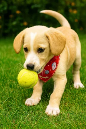 Cachorro raça SRD-ViraLata idade 2 a 6 meses nome Pingo