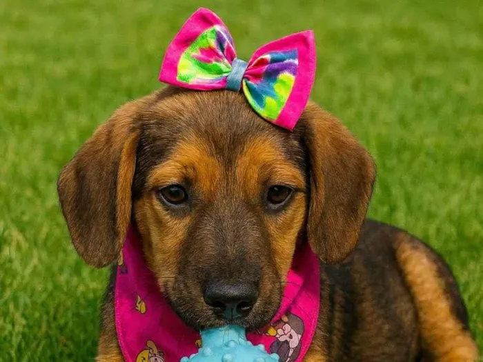 Cachorro raça SRD-ViraLata idade 2 a 6 meses nome Bella