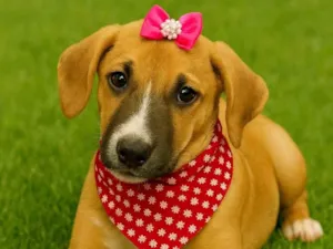 Cachorro raça SRD-ViraLata idade 2 a 6 meses nome Yara