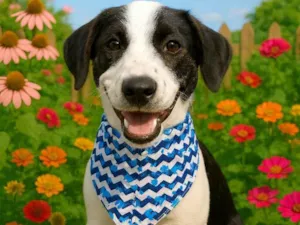 Cachorro raça SRD-ViraLata idade 2 a 6 meses nome Téo