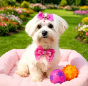 Cachorro raça Maltês idade 4 anos nome Alice