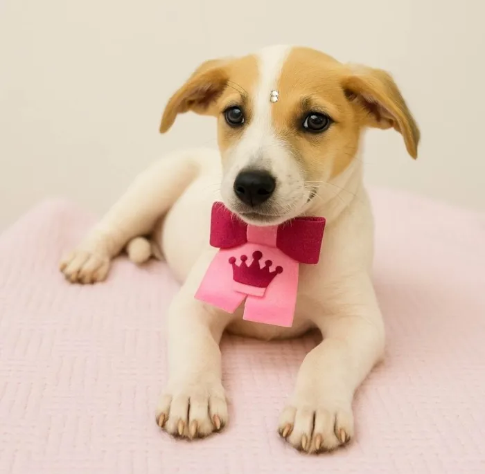 Cachorro ra a SRD-ViraLata idade 2 a 6 meses nome Amora