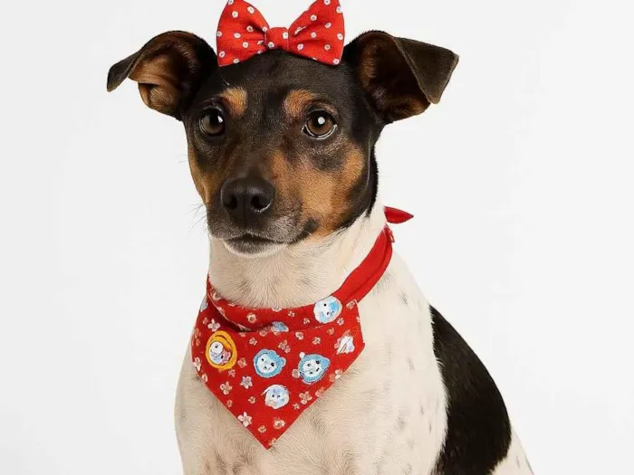 Cachorro ra a Fox Terrier idade 5 anos nome Fox Paulistinha