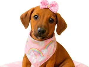 Cachorro raça SRD-ViraLata idade 2 a 6 meses nome Isis