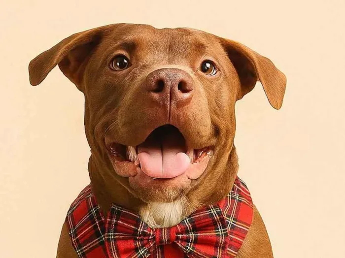 Cachorro ra a Pit-Bull idade 7 a 11 meses nome Romeu 