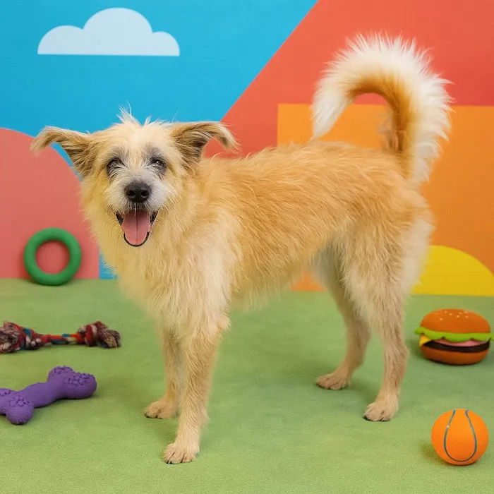 Cachorro ra a SRD-ViraLata idade 2 anos nome Brasinha